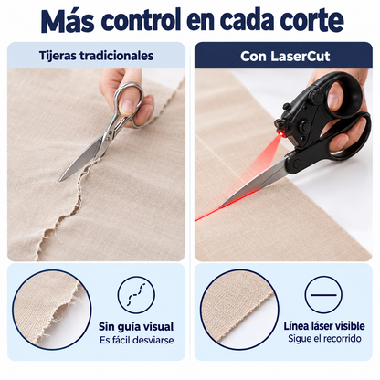 Tijeras con Guía Láser